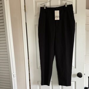 Zara women’s classic black trouser pants size XL